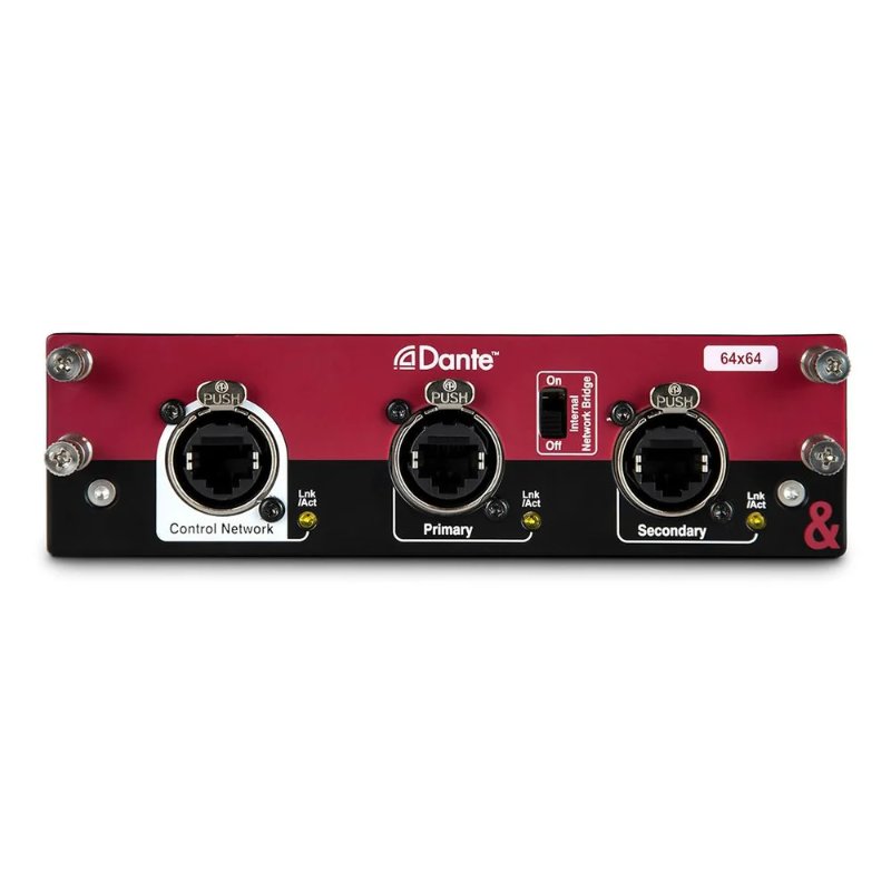 Allen & Heath D-Live 64 x 64 Dante DMI Card