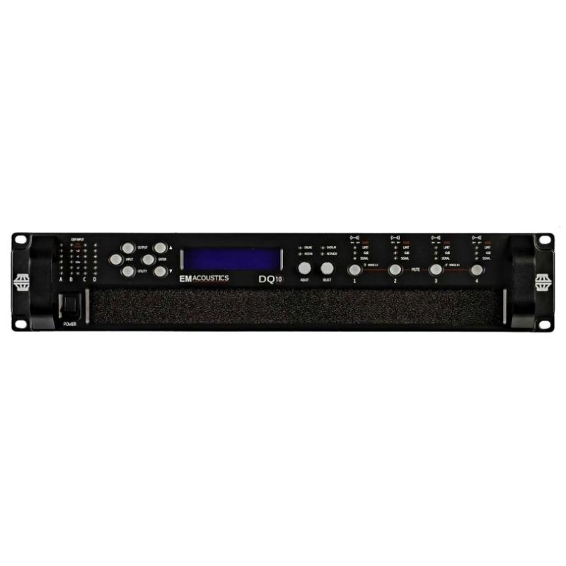 EM Acoustics DQ10d Four Channel Dante DSP Amplifier