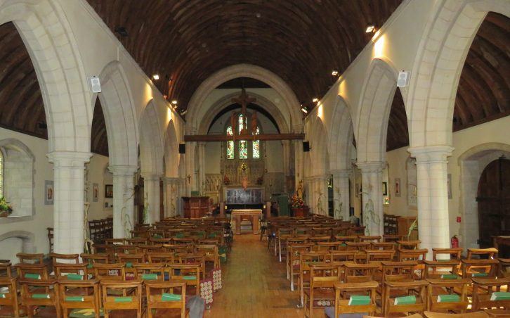 All Saints' Woodham — installed system