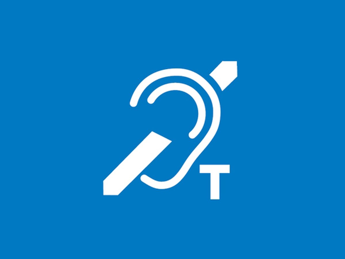 Induction hearing loop symbol